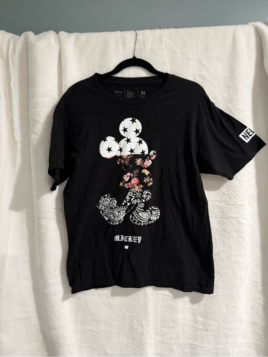 Disney Other - Disney Black Crewneck Tee with Printed Interior Label